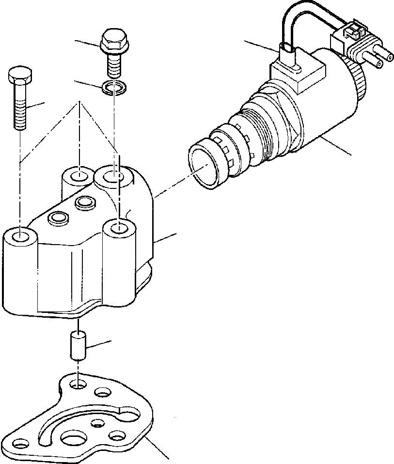 Схема запчастей Komatsu WB140-2N - FIG. F7-A ТРАНСМИССИЯ (WD) - СЕРВОКЛАПАН СИЛОВАЯ ПЕРЕДАЧА И КОНЕЧНАЯ ПЕРЕДАЧА