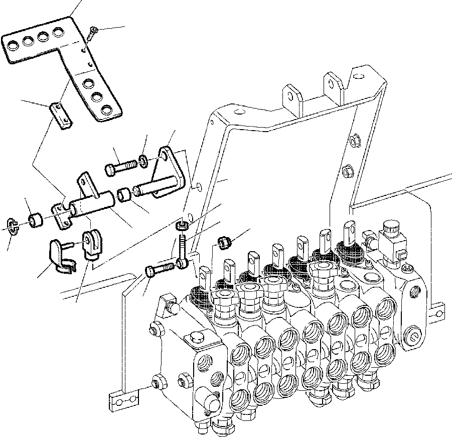 Схема запчастей Komatsu WB140-2N - FIG. K-A ПЕДАЛЬ УПРАВЛ-Я ЭКСКАВ. - ЛЕВ. КАБИНА ОПЕРАТОРА И СИСТЕМА УПРАВЛЕНИЯ