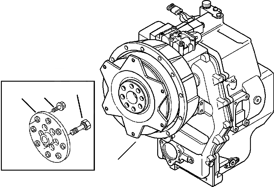 Схема запчастей Komatsu WB140-2N - F-A WD ТРАНСМИССИЯ COMPLETE ASSEMBLY - заводской номер A7-A9 СИЛОВАЯ ПЕРЕДАЧА И КОНЕЧНАЯ ПЕРЕДАЧА