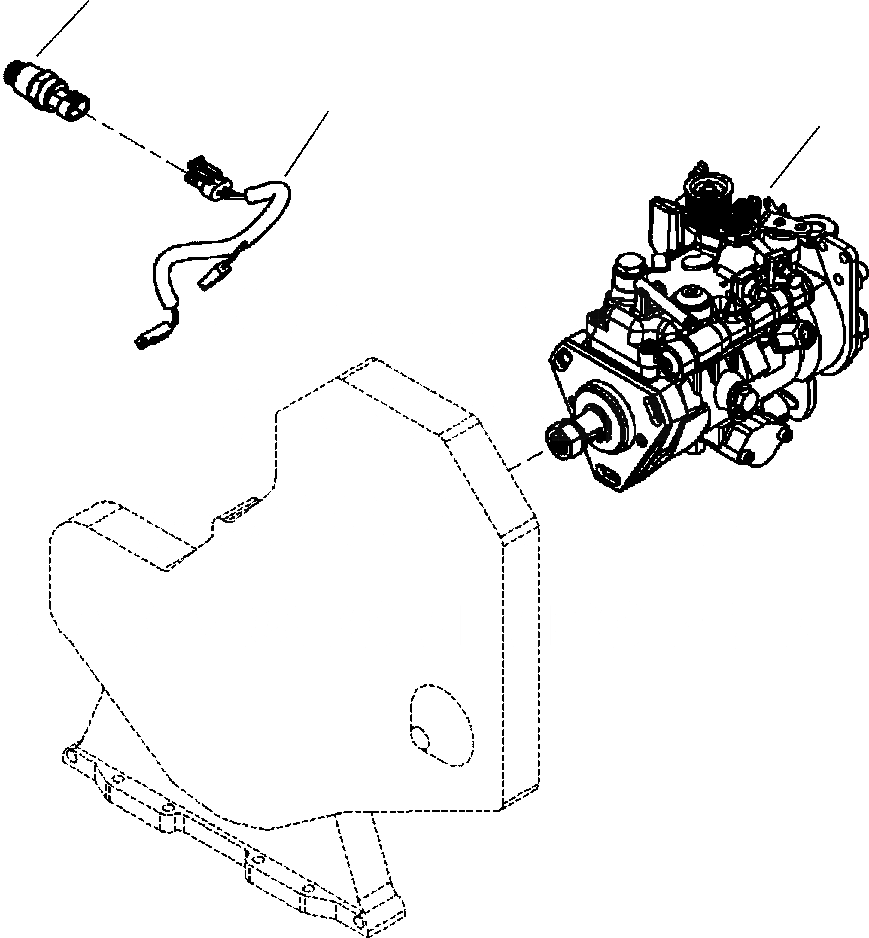 Схема запчастей Komatsu WB142-5 - A-AB ТОПЛИВН. НАСОС ДВИГАТЕЛЬ