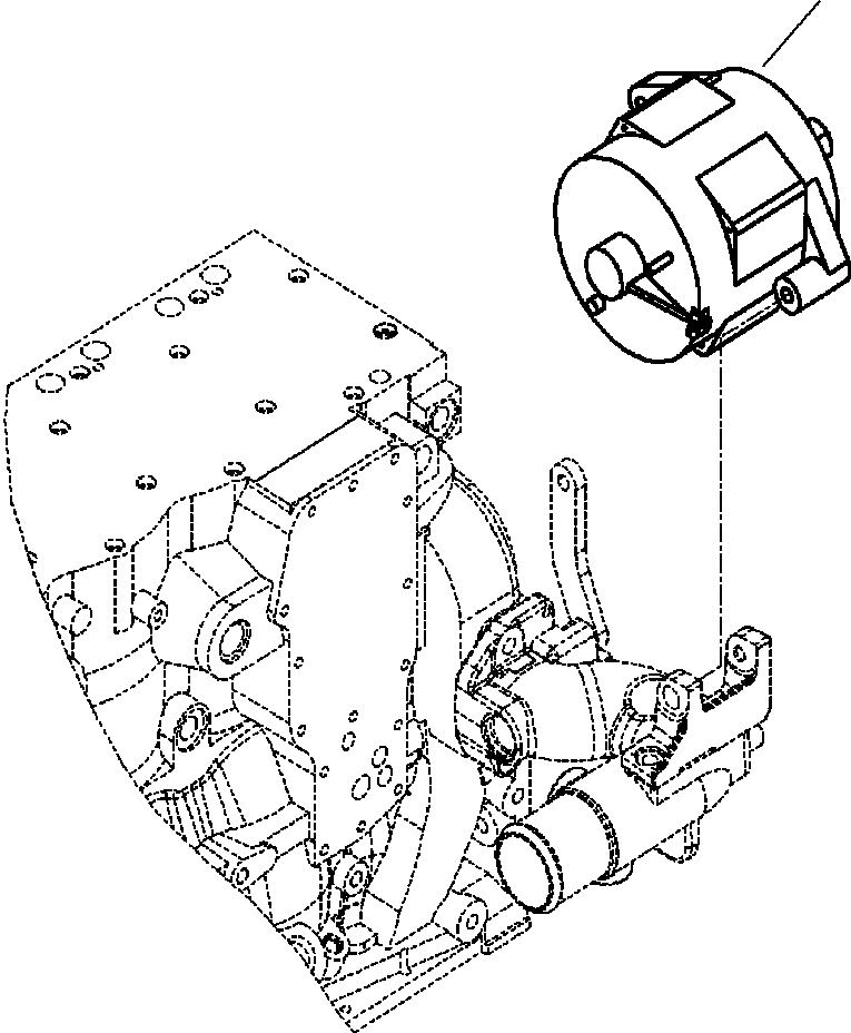 Схема запчастей Komatsu WB142-5 - A9-AA ГЕНЕРАТОР ДВИГАТЕЛЬ