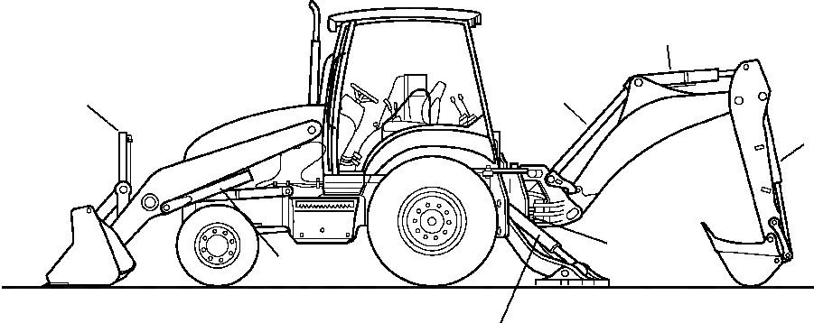 Схема запчастей Komatsu WB142-5 - H7-A РАБОЧЕЕ ОБОРУДОВАНИЕ ЦИЛИНДРS ГИДРАВЛИКА