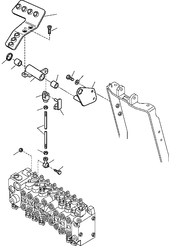 Схема запчастей Komatsu WB142-5 - K-A МОЛОТ ПЕДАЛЬ УПРАВЛ-Я SAE PATTERN OPERATOR\XD S ОБСТАНОВКА И СИСТЕМА УПРАВЛЕНИЯ