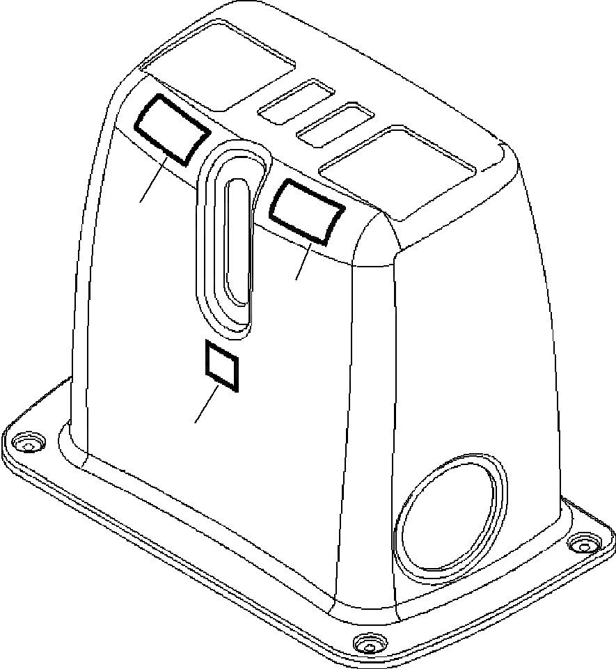 Схема запчастей Komatsu WB142-5 - U9-A ТАБЛИЧКИS ЭКСКАВАТ. SAE PATTERN МАРКИРОВКА