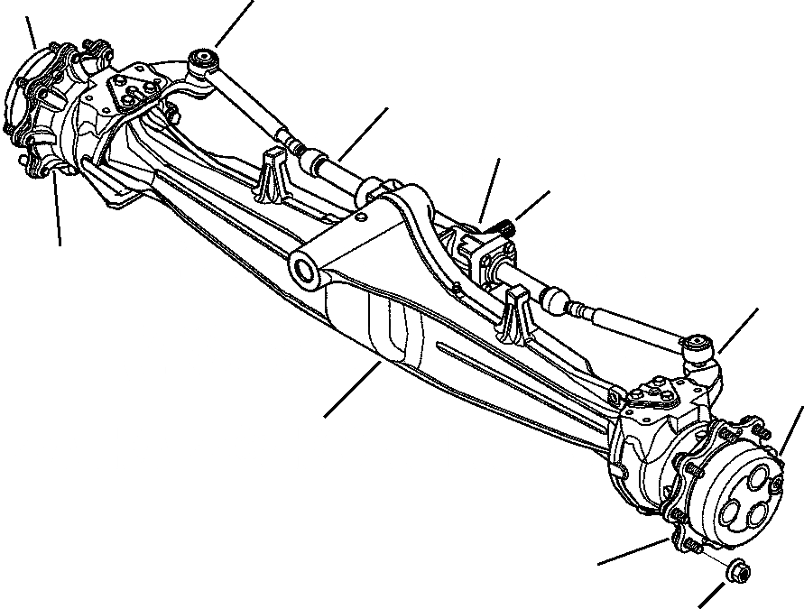 Схема запчастей Komatsu WB146-5 - F-A ПЕРЕДНИЙ МОСТ COMPLETE ASSEMBLY (/9) СИЛОВАЯ ПЕРЕДАЧА И КОНЕЧНАЯ ПЕРЕДАЧА