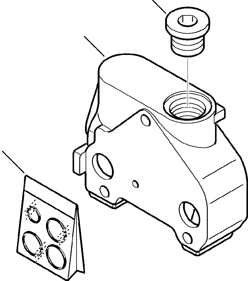 Схема запчастей Komatsu WB150-2N - FIG. H-A ЭКСКАВАТ. КЛАПАН - ВЫПУСКН. SECTION ГИДРАВЛИКА