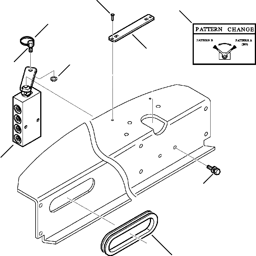 Схема запчастей Komatsu WB150-2N - FIG. K8-PA PPC СИСТЕМА - PATTERN КЛАПАН КРЕПЛЕНИЕ КАБИНА ОПЕРАТОРА И СИСТЕМА УПРАВЛЕНИЯ