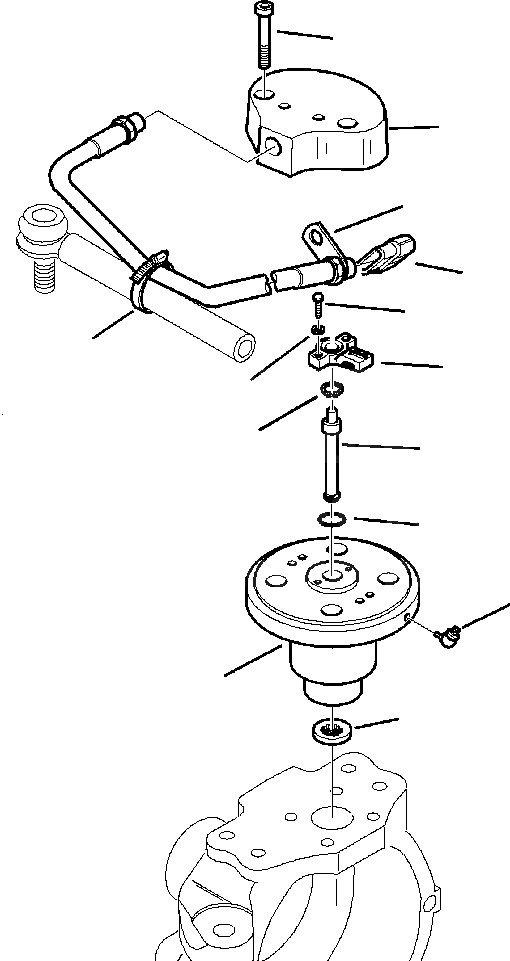 Схема запчастей Komatsu WB150AWS-2N - FIG. F-A ЗАДН. МОСТ - POTENTIOMETER СИЛОВАЯ ПЕРЕДАЧА И КОНЕЧНАЯ ПЕРЕДАЧА