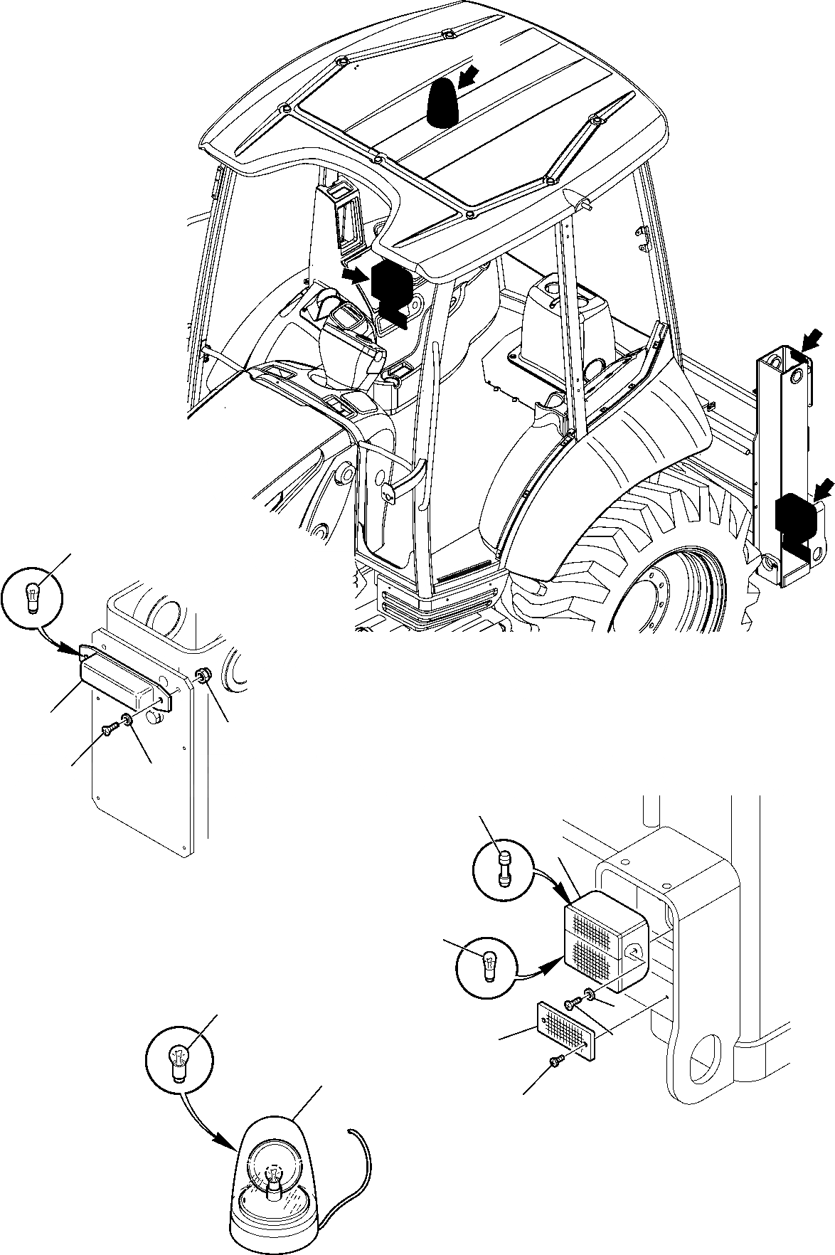 Схема запчастей Komatsu WB93S-5 - ЭЛЕКТРИКА (РАМА ЛИНИЯ) (/) КОМПОНЕНТЫ ДВИГАТЕЛЯ И ЭЛЕКТРИКА