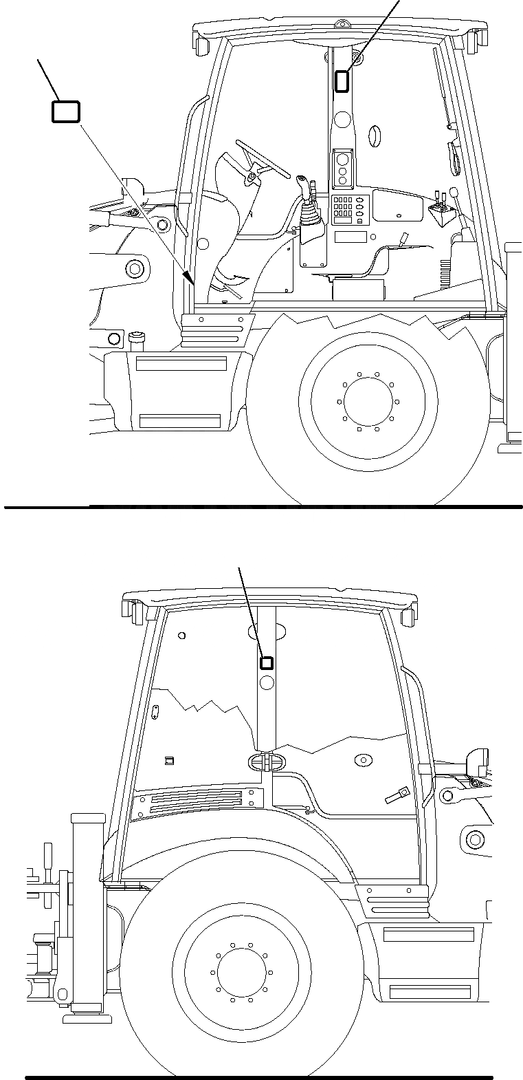 Схема запчастей Komatsu WB93S-5 - МАРКИРОВКА (GREEK ВЕРСИЯ) (ОПЦИОНН.) МАРКИРОВКА