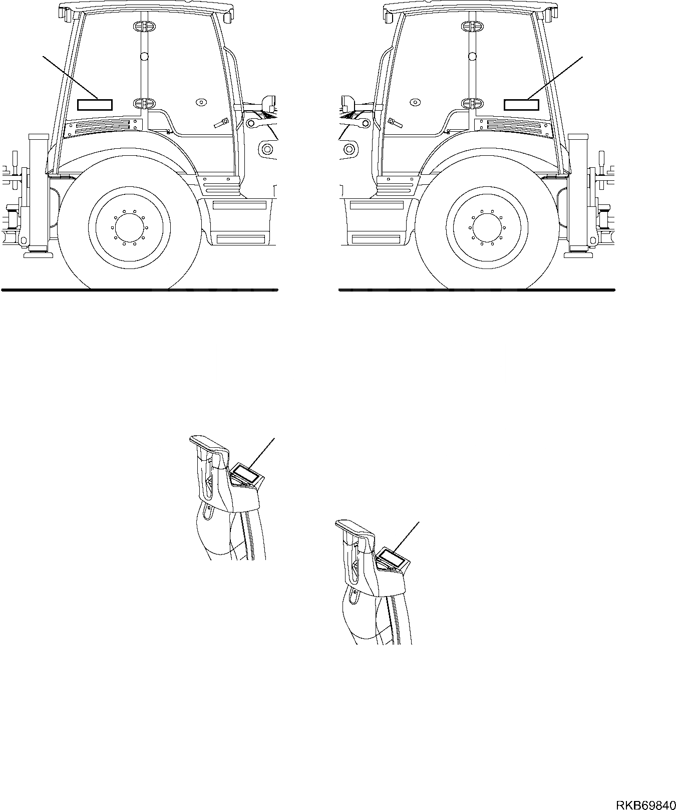 Схема запчастей Komatsu WB93S-5E0 - МАРКИРОВКА (ЭКСКАВАТ.) (ISO SCHEMA) (С СТРЕЛА С БОКОВ. СМЕЩЕНИЕМ) (С ЭКСКАВАТ. PPC) МАРКИРОВКА