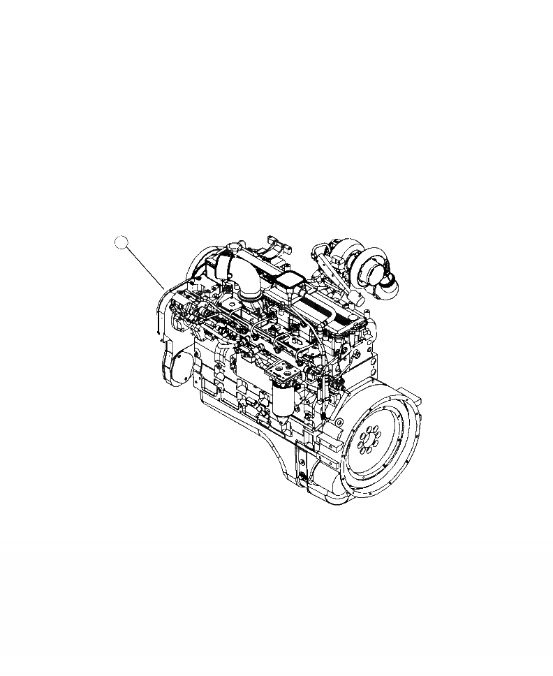 Схема запчастей Komatsu XT430-2 - A9-AA ДВИГАТЕЛЬ ASSEMBLY ДВИГАТЕЛЬ