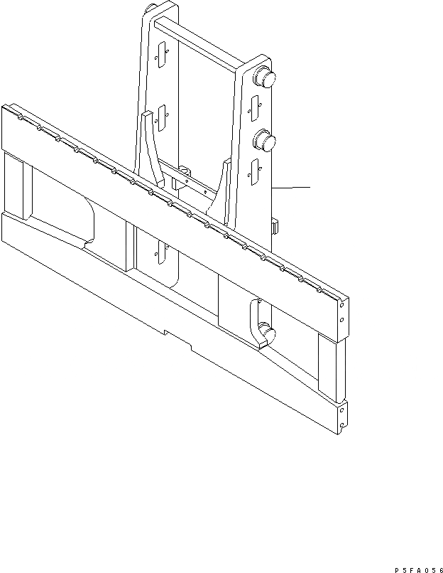 Схема запчастей Komatsu CBW808-1 - КРЕПЛЕНИЕ ОСНОВ. (BOARD) КРЕПЛЕНИЕ ОСНОВ. (INDEPENDENT STROKE ТИП)