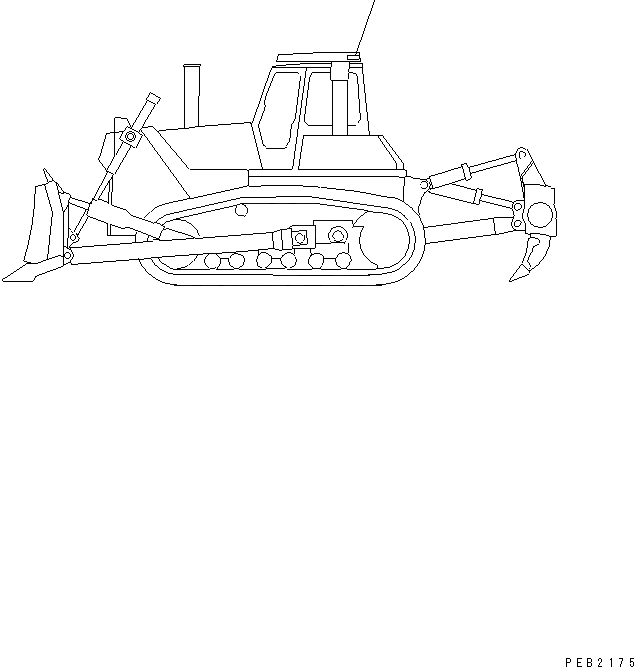 Схема запчастей Komatsu D155A-3 - МАРКИРОВКА (КРОМЕ ЯПОН.) (R.O.P.S.) МАРКИРОВКА