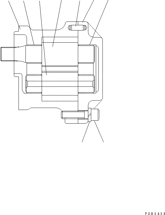 Схема запчастей Komatsu D155A-5 - ПРОДУВОЧН. НАСОС ОСНОВН. КОМПОНЕНТЫ И РЕМКОМПЛЕКТЫ