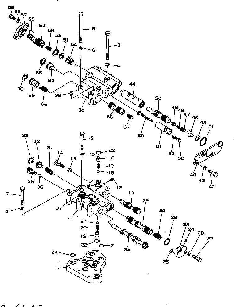 Схема запчастей Komatsu D155C-1P - КЛАПАН УПРАВЛЕНИЯ ТРАНСМИССИЕЙ(№8-) СИЛОВАЯ ПЕРЕДАЧА И КОНЕЧНАЯ ПЕРЕДАЧА