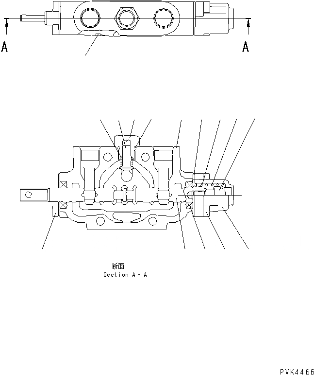 Схема запчастей Komatsu D20A-7-M - ОСНОВН. КЛАПАН (RBAN SEISEI СПЕЦ-Я.) (ДЛЯ НАКЛОН.) ОСНОВН. КОМПОНЕНТЫ И РЕМКОМПЛЕКТЫ