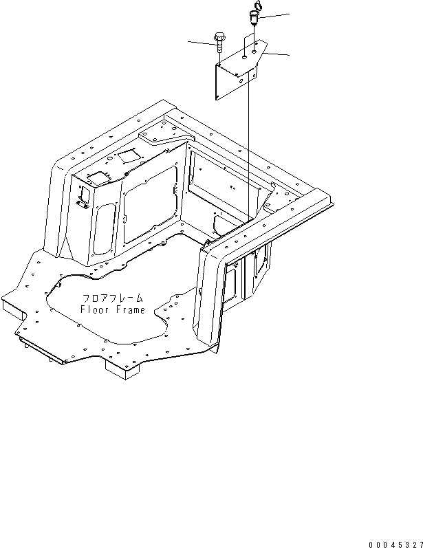 Схема запчастей Komatsu D275A-5R - ОСНОВН. КОНСТРУКЦИЯ (ЭЛЕКТРОПРОВОДКА) (SOCKET COVER)(№-) КАБИНА ОПЕРАТОРА И СИСТЕМА УПРАВЛЕНИЯ