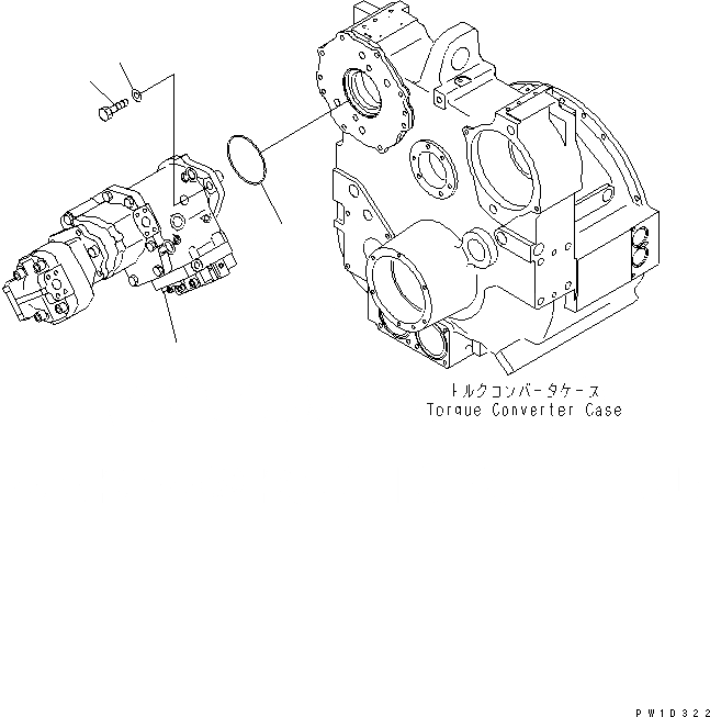 Схема запчастей Komatsu D275AX-5 - ГИДР. НАСОС. ГИДРАВЛИКА