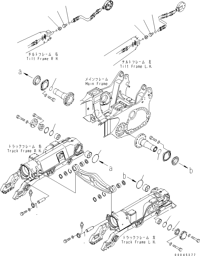 Схема запчастей Komatsu D275AX-5E0 - BLANK ЧАСТИ(№-) РАЗНОЕ