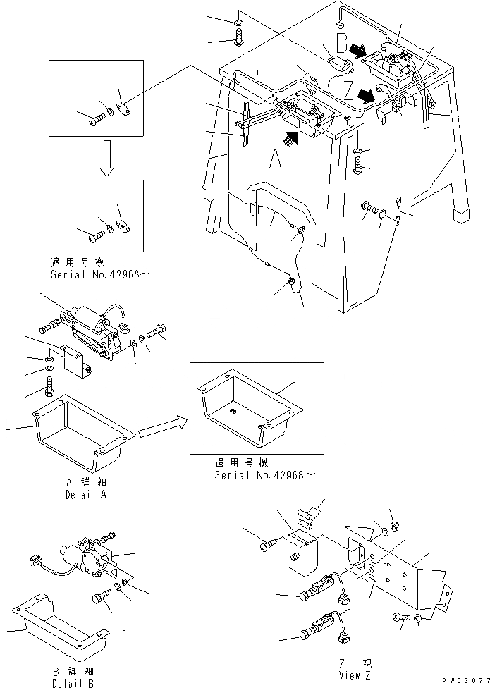 Схема запчастей Komatsu D31E-20 - КАБИНА ROPS (ЭЛЕКТРИКА) (/)                (REGULATION OF ЕС DYNAMIC NOISE) КАБИНА ОПЕРАТОРА И СИСТЕМА УПРАВЛЕНИЯ