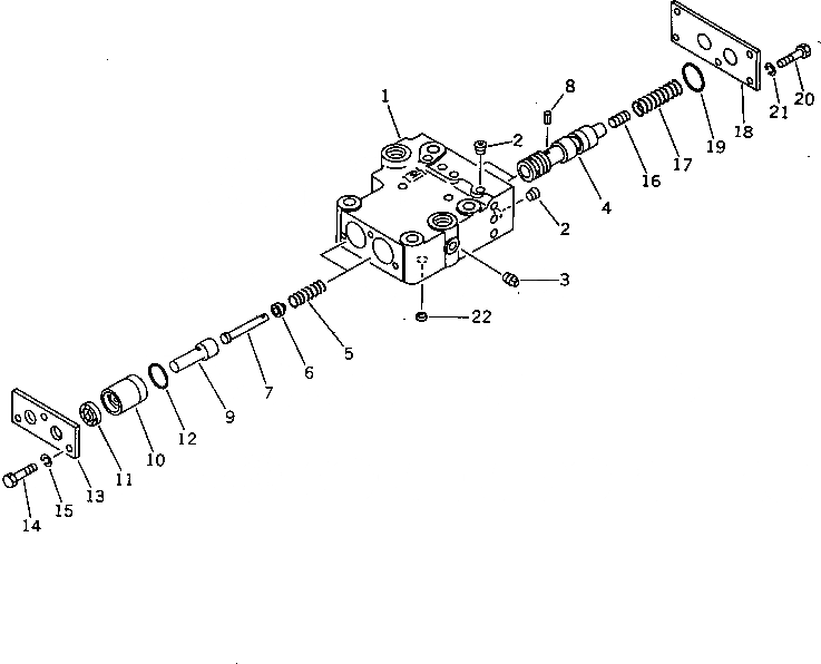 Схема запчастей Komatsu D31P-18A - КЛАПАН РУЛЕВОГО УПРАВЛЕНИЯ (ДЛЯ ПЕДАЛЬ РУЛЕВ. УПРАВЛЕНИЕ) СИСТЕМА УПРАВЛЕНИЯ