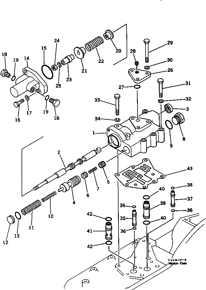 Схема запчастей Komatsu D31P-17A - УПРАВЛЯЮЩ. КЛАПАН (ДЛЯ ТЯГОВ. ЛЕБЕДКИ) РАБОЧЕЕ ОБОРУДОВАНИЕ