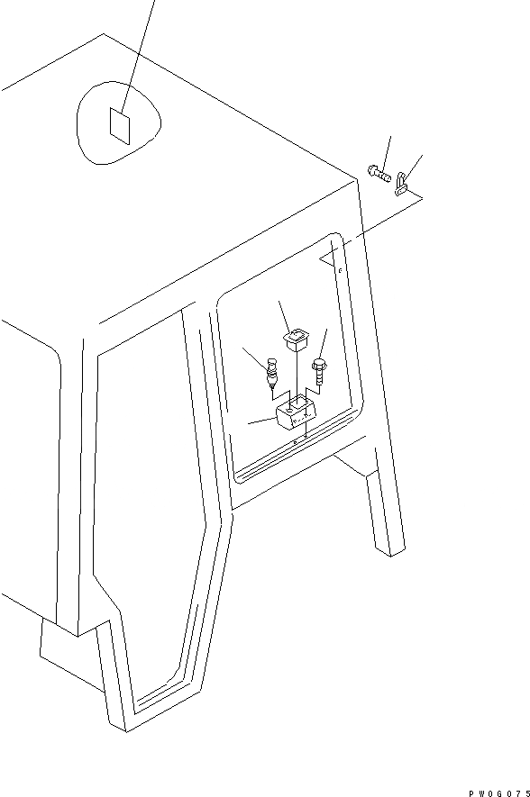 Схема запчастей Komatsu D31P-20A - КАБИНА ROPS (АКСЕССУАРЫ) (REGULATION OF ЕС DYNAMIC NOISE)(№89-) КАБИНА ОПЕРАТОРА И СИСТЕМА УПРАВЛЕНИЯ