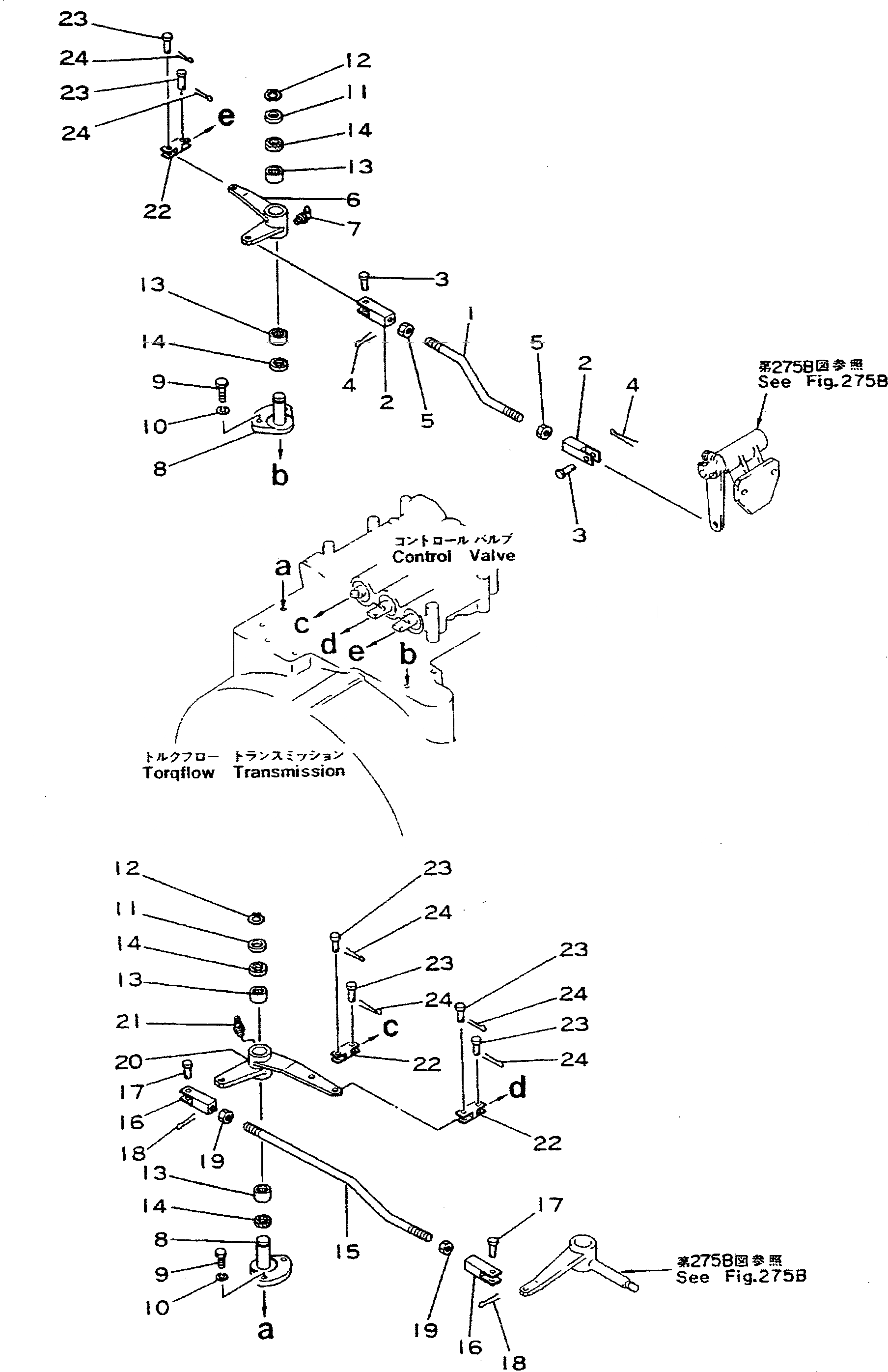 Схема запчастей Komatsu D355A-3 - МЕХАНИЗМ ПЕРЕКЛЮЧЕНИЯ ПЕРЕДАЧ(№-99) ГИДРОТРАНСФОРМАТОР И ТРАНСМИССИЯ