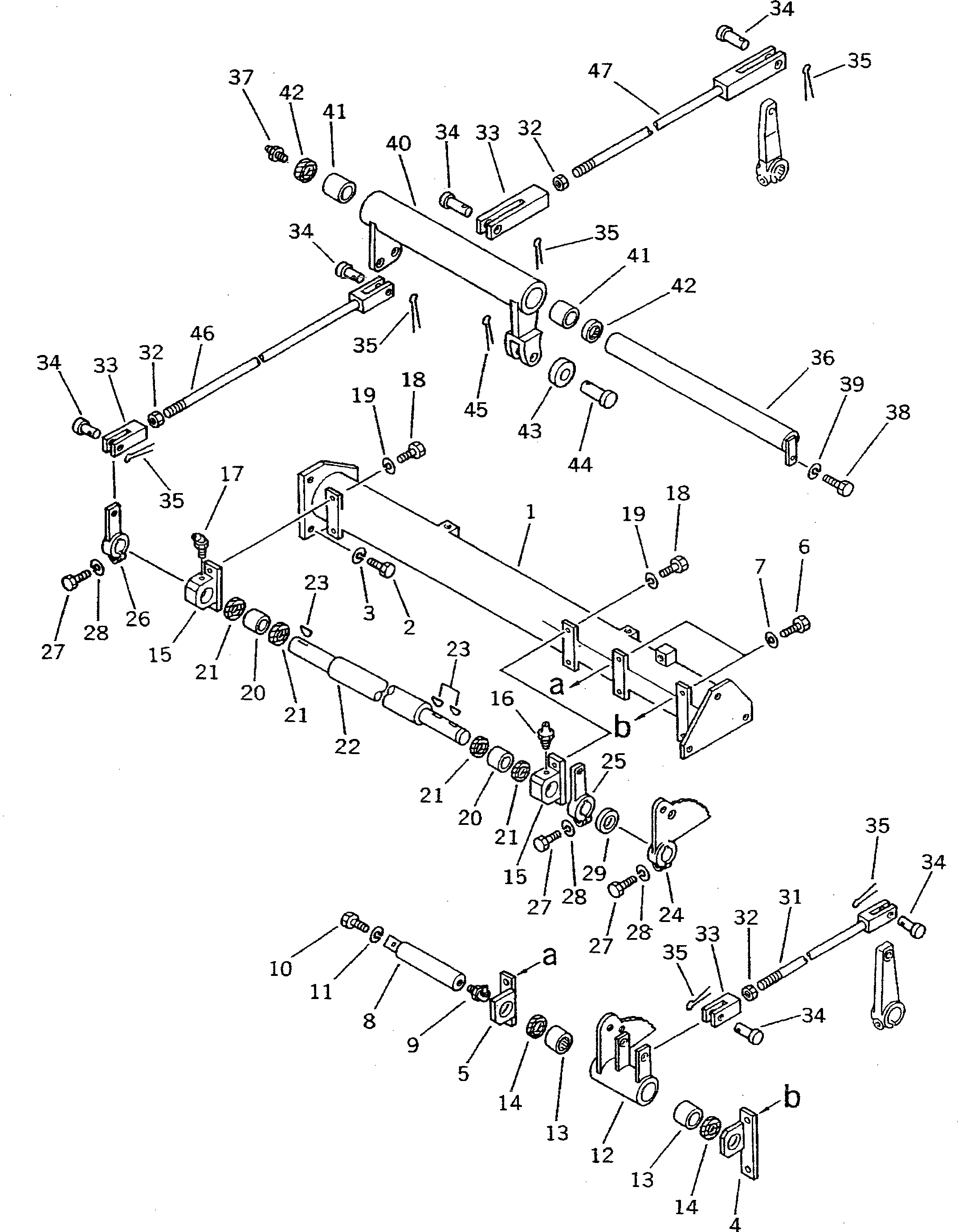 Схема запчастей Komatsu D355A-3 - ТОРМОЗН. МЕХАНИЗМ (ДЛЯ ВСПОМОГ. СИСТ. ТОРМОЗНОГО МЕХ-МА)(№-9) ОПЦИОННЫЕ КОМПОНЕНТЫ