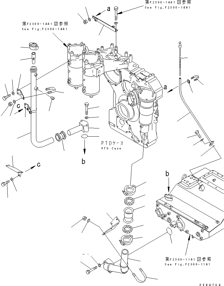 Схема запчастей Komatsu D375A-3D - GAUGE И ВСАСЫВАЮЩАЯ ЛИНИЯ(МОРОЗОУСТОЙЧИВ. СПЕЦ-Я) СИЛОВАЯ ПЕРЕДАЧА И КОНЕЧНАЯ ПЕРЕДАЧА