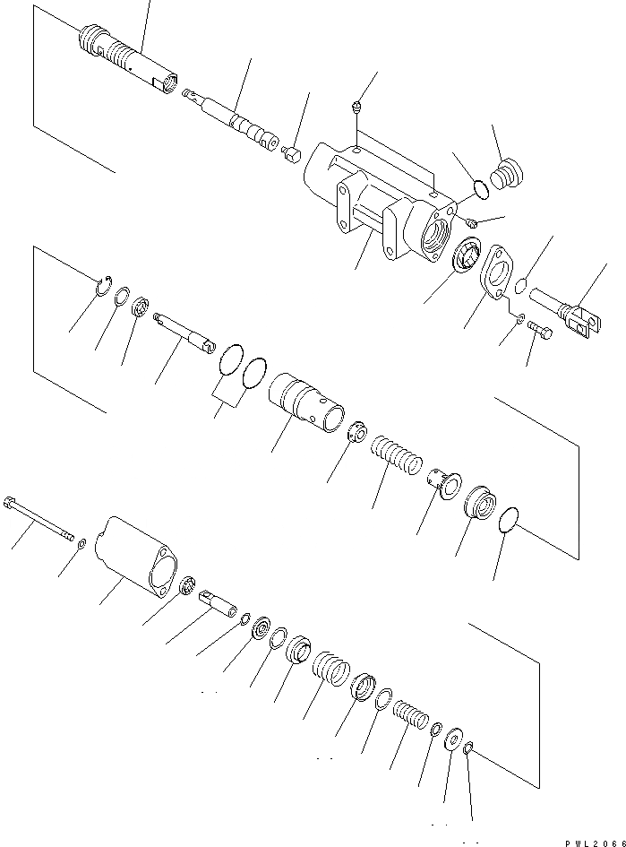Схема запчастей Komatsu D375A-3-01 - СЕРВОКЛАПАН(№7-) СИЛОВАЯ ПЕРЕДАЧА И КОНЕЧНАЯ ПЕРЕДАЧА