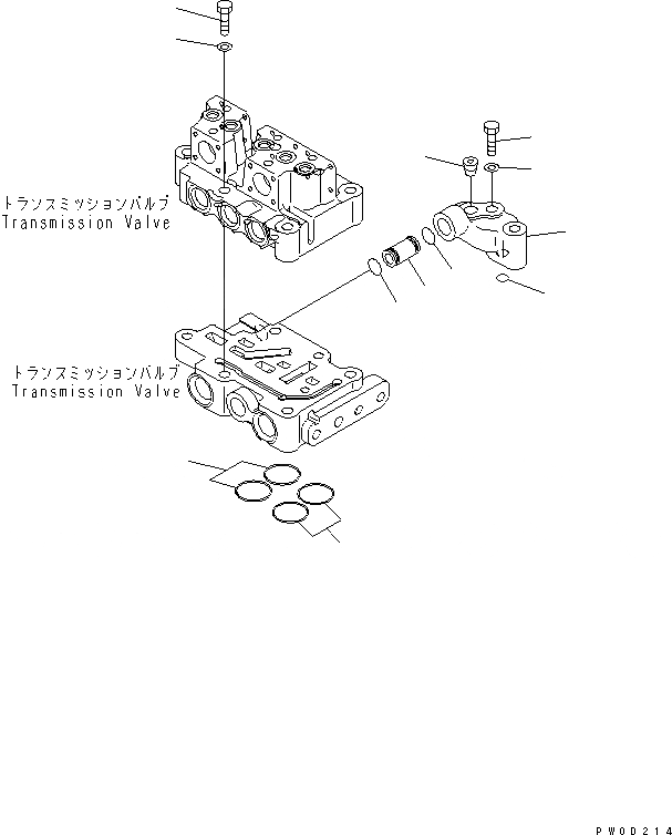 Схема запчастей Komatsu D375A-5 - КЛАПАН ТРАНСМИССИИ (/)¤ КРЕПЛЕНИЕ СИЛОВАЯ ПЕРЕДАЧА И КОНЕЧНАЯ ПЕРЕДАЧА