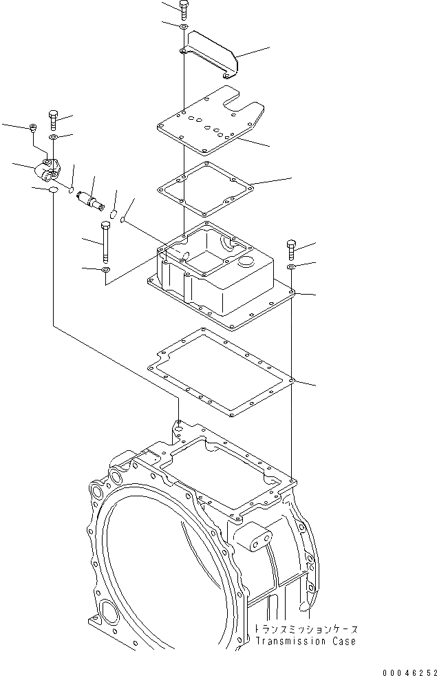 Схема запчастей Komatsu D375A-5E0 - КЛАПАН ТРАНСМИССИИ COVER СИЛОВАЯ ПЕРЕДАЧА И КОНЕЧНАЯ ПЕРЕДАЧА