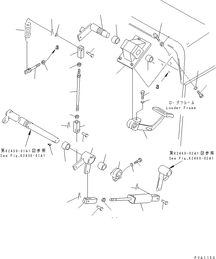 Схема запчастей Komatsu D37E-5 - ПЕДАЛЬ ТОЛЧКОВОГО РЕГУЛИР-Я (КАБИНА ROPS ИЛИ REGULATION OF ЕС DYNAMIC NOISE) КАБИНА ОПЕРАТОРА И СИСТЕМА УПРАВЛЕНИЯ