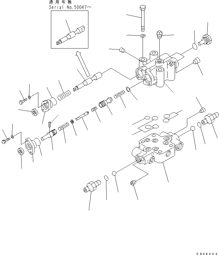 Схема запчастей Komatsu D41E-6K - СИЛОВАЯ ЛИНИЯ (ТОРМОЗНОЙ КЛАПАН) СИЛОВАЯ ПЕРЕДАЧА И КОНЕЧНАЯ ПЕРЕДАЧА