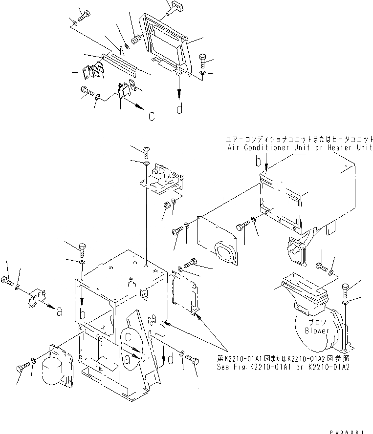 Схема запчастей Komatsu D41E-6K - ПРИБОРНАЯ ПАНЕЛЬ (ФИЛЬТР. COVER)(№-) КАБИНА ОПЕРАТОРА И СИСТЕМА УПРАВЛЕНИЯ