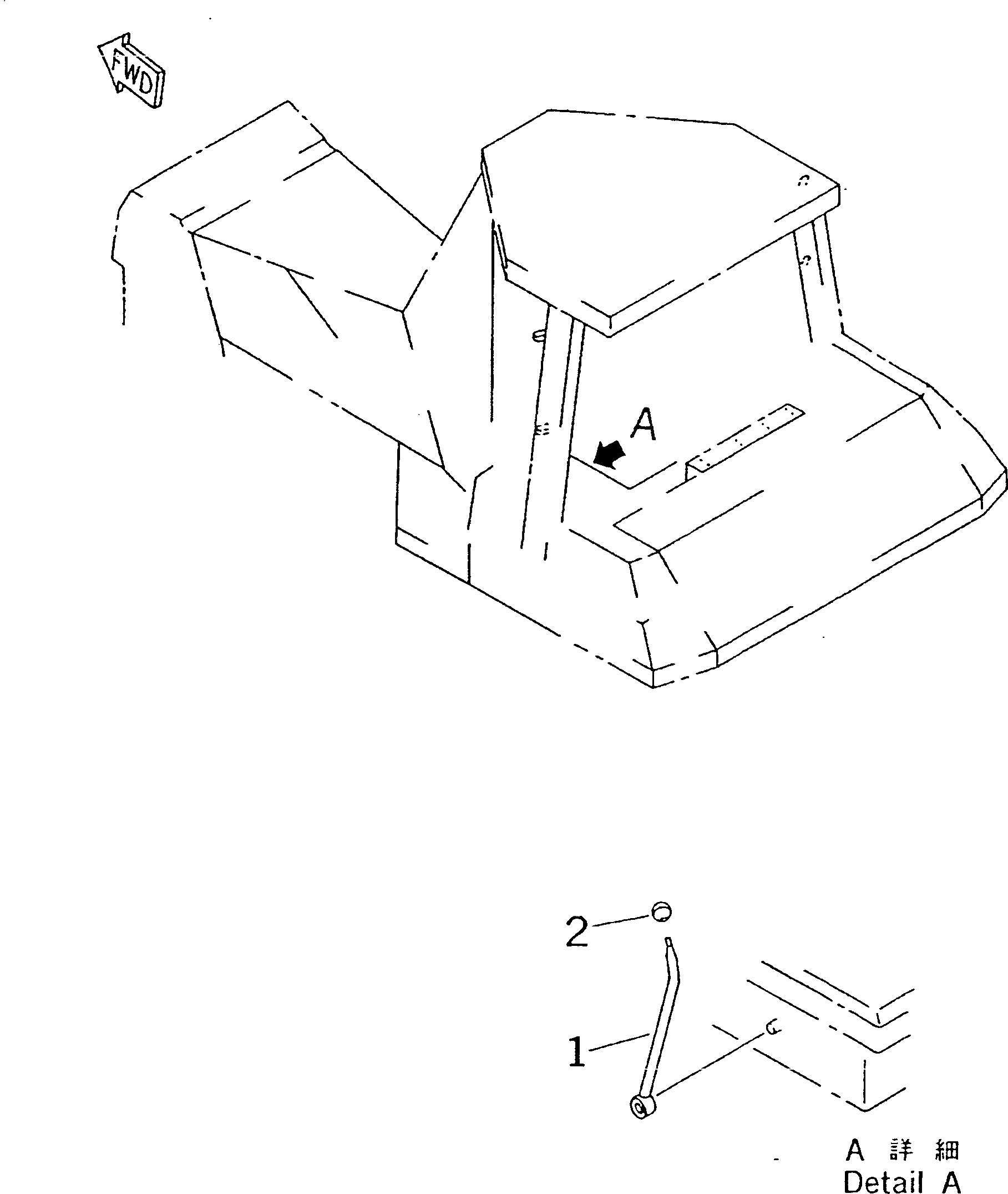 Схема запчастей Komatsu D41E-6K - REGULATION OF EC INCLUSION ДОПОЛН.(№-) КАБИНА ОПЕРАТОРА И СИСТЕМА УПРАВЛЕНИЯ