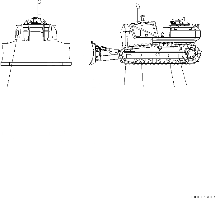 Схема запчастей Komatsu D41E-BB-6C - ЦЕНТР ТЯЖЕСТИ MARK МАРКИРОВКА