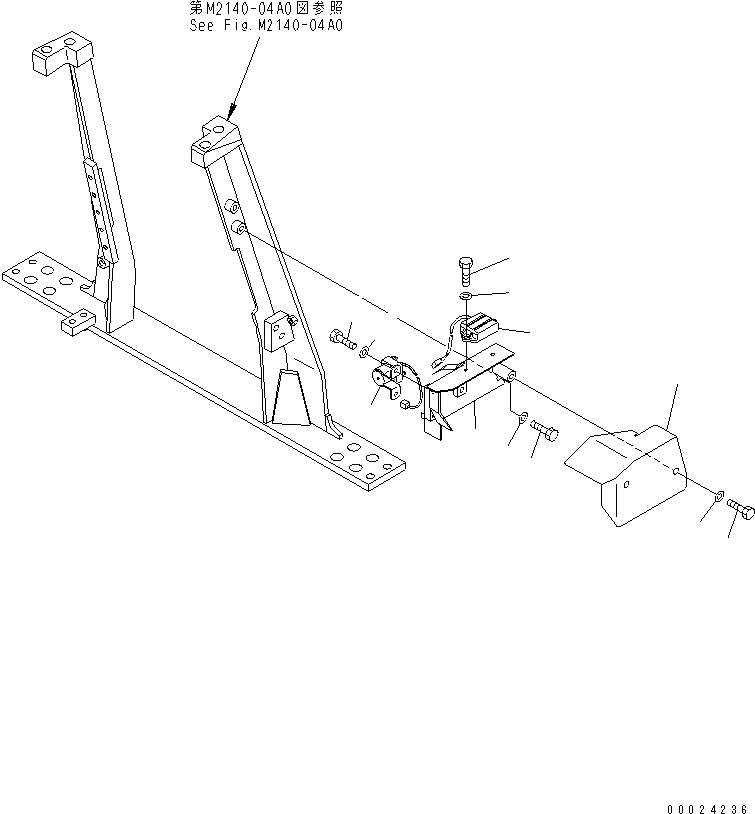 Схема запчастей Komatsu D41PF-6K-T2 - VEHICLE ЭЛЕКТРОПРОВОДКА (РЕЛЕ)(№-) ЭЛЕКТРИКА