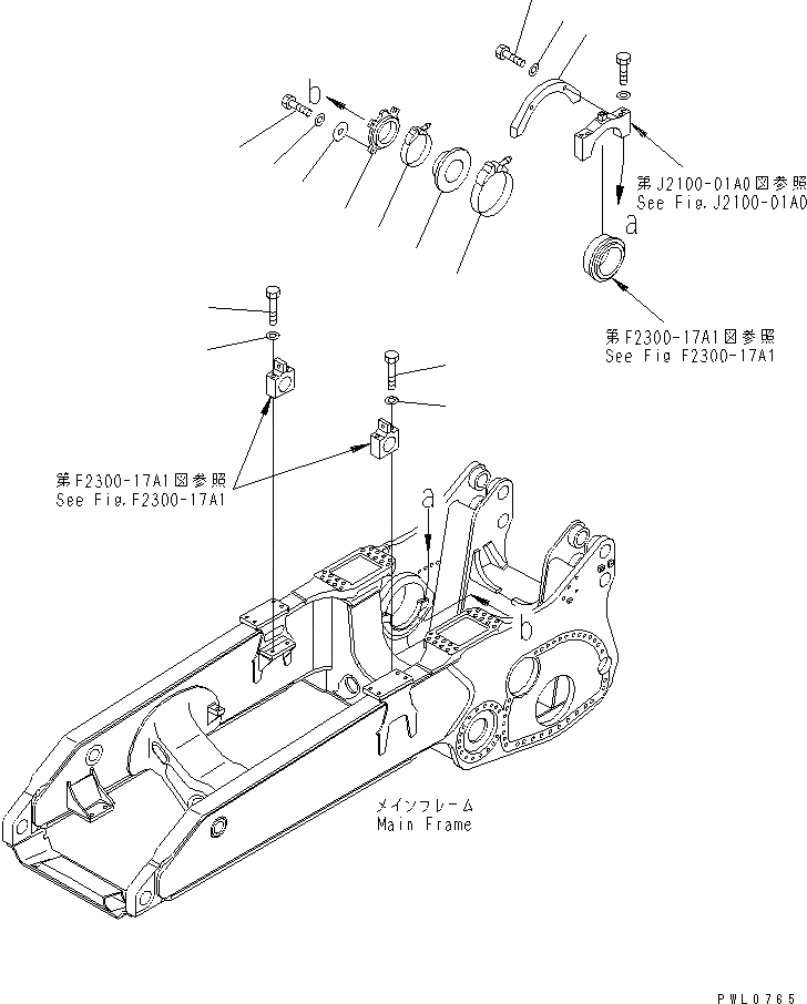 Схема запчастей Komatsu D475A-3 - СИЛОВАЯ ЛИНИЯ КРЕПЛЕНИЕ (HEAVY-DUTY) СИЛОВАЯ ПЕРЕДАЧА И КОНЕЧНАЯ ПЕРЕДАЧА