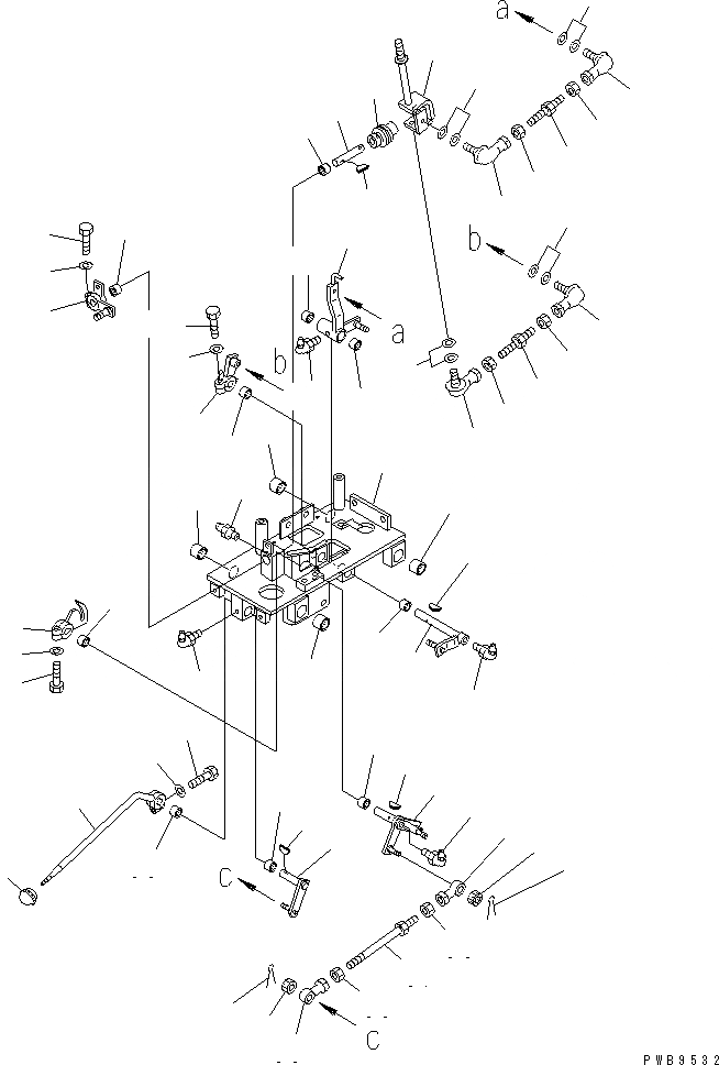 Схема запчастей Komatsu D475A-3 - РУЛЕВ. УПРАВЛЕНИЕ И ТРАНСМИССИЯ РЫЧАГ (/) КАБИНА ОПЕРАТОРА И СИСТЕМА УПРАВЛЕНИЯ
