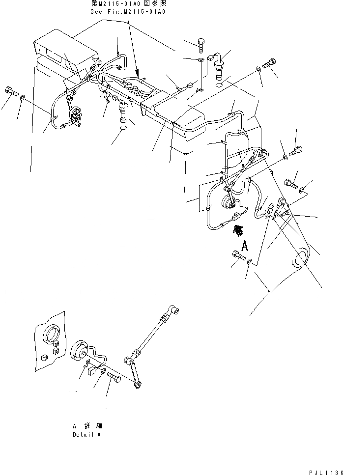 Схема запчастей Komatsu D475A-3 - ГОЛОВНОЕ ОСВЕЩЕНИЕ И ЭЛЕКТРОПРОВОДКА (ДЛЯ ROT PREВЕНТИЛЯТОР) ЧАСТИ КОРПУСА