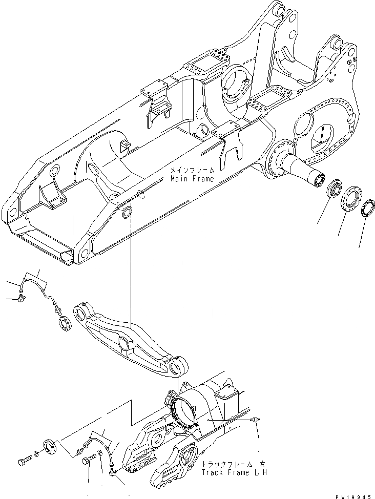 Схема запчастей Komatsu D475A-3-SC - БАЛКА БАЛАНСИРА СМАЗКА(№8-) ХОДОВАЯ