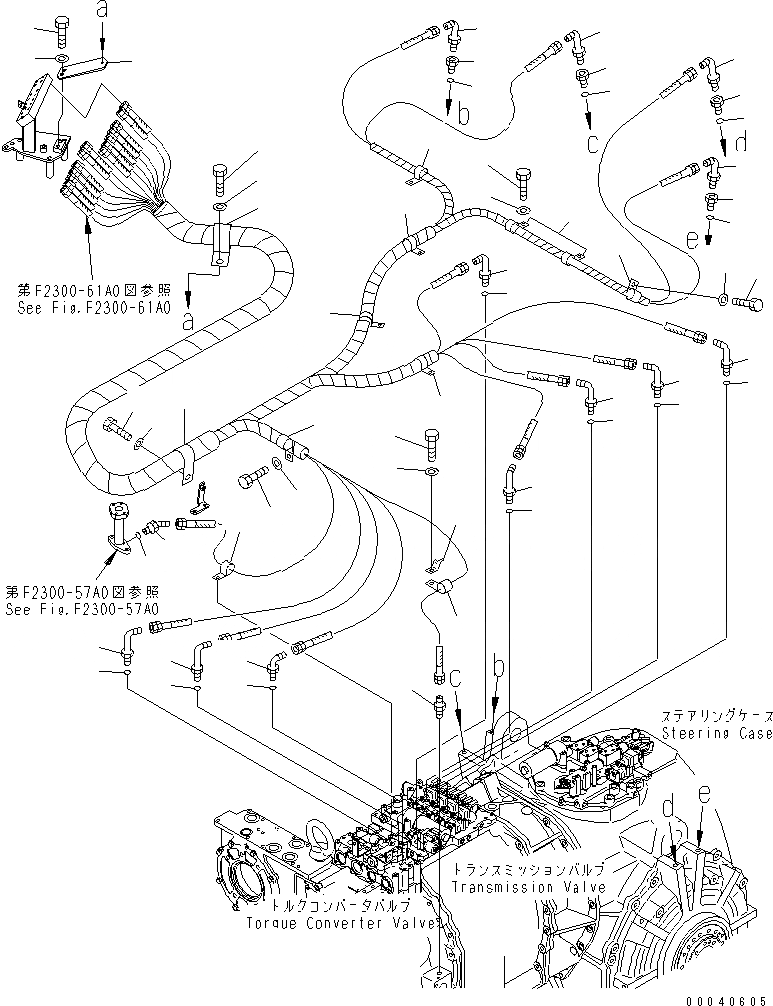 Схема запчастей Komatsu D475A-5 - СИЛОВАЯ ПЕРЕДАЧА (/) (КОНЦЕНТР. ТРУБЫ (/))(№-) СИЛОВАЯ ПЕРЕДАЧА И КОНЕЧНАЯ ПЕРЕДАЧА