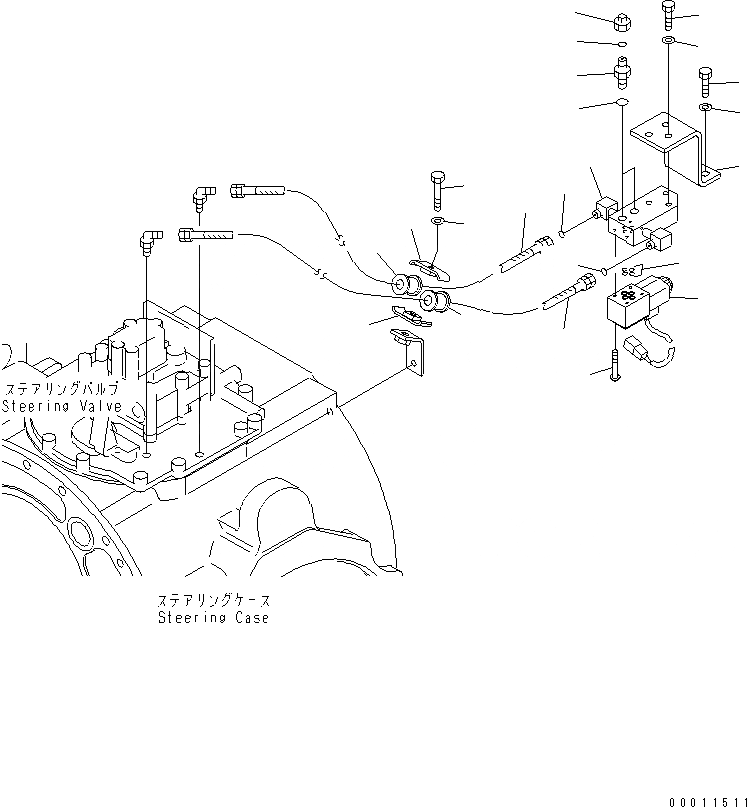 Схема запчастей Komatsu D475A-5 - ПАЛЕЦ PULLER ЛИНИЯ (С ГИГАНТСК. РЫХЛИТ) ГИДРАВЛИКА
