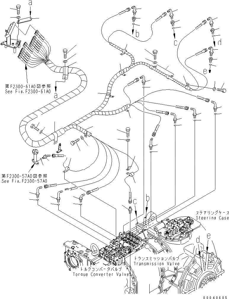 Схема запчастей Komatsu D475A-5A - СИЛОВАЯ ПЕРЕДАЧА (/) (КОНЦЕНТР. ТРУБЫ (/))(№-) СИЛОВАЯ ПЕРЕДАЧА И КОНЕЧНАЯ ПЕРЕДАЧА