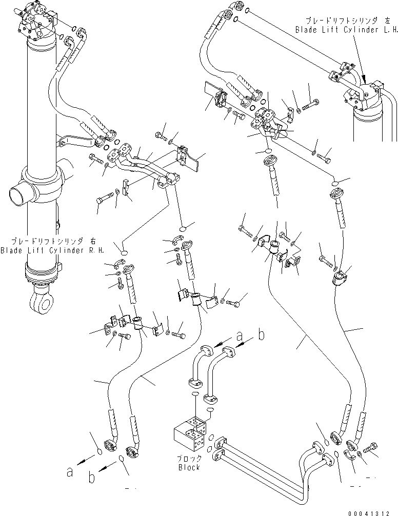 Схема запчастей Komatsu D475A-5E0 - ЗАЩИТА РАДИАТОРА (ПОДЪЕМ. ОТВАЛА ЛИНИЯ) (/) ЧАСТИ КОРПУСА