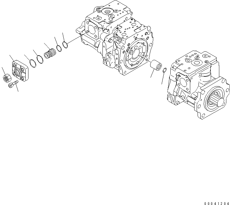 Схема запчастей Komatsu D475A-5E0 - ОСНОВН. НАСОС (9/) ОСНОВН. КОМПОНЕНТЫ И РЕМКОМПЛЕКТЫ