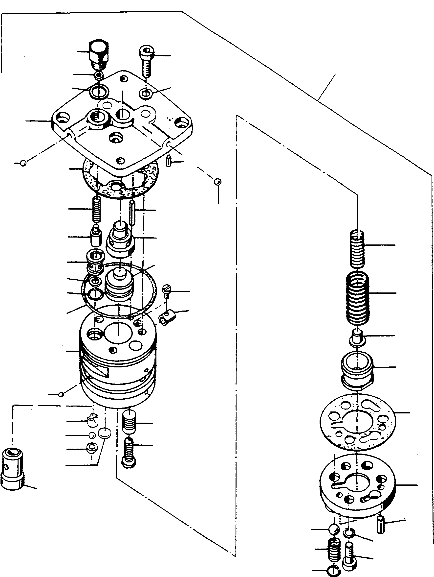 Схема запчастей Komatsu D500E Turbo - PRESSURE REGULATING КЛАПАН ТРАНСМИССИЯ И ЗАДН. МОСТ